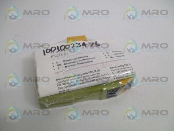 PILZ PNOZs924VDC3n/o1n/ct SAFETY RELAY NSMP