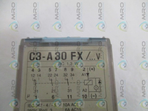 RELECO C3-A30FX/...V RELAY 12VDC UNMP