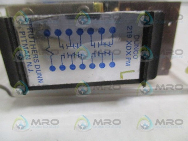 STRUTHERS-DUNN 219XDXPM RELAY 120VAC NSNP