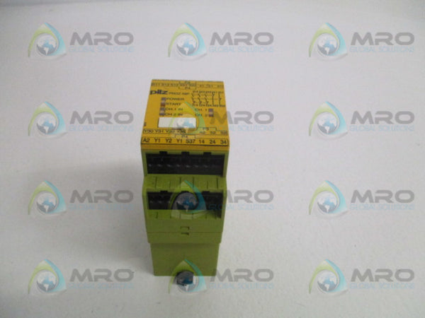 PILZ PNOZX8P24VDC3N/O2N/C2SO SAFETY RELAY UNMP