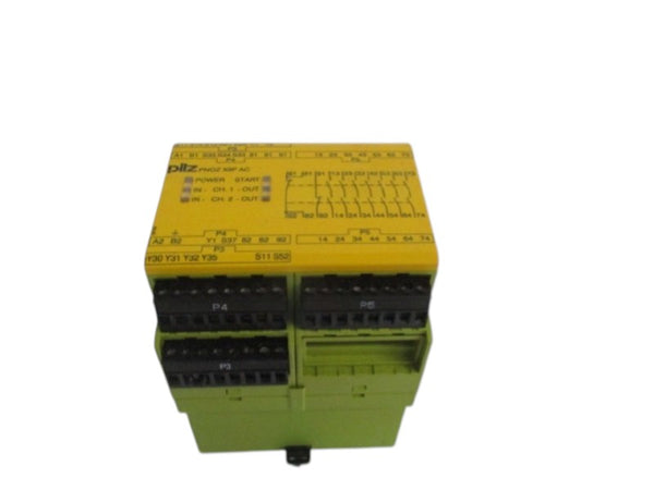 PILZ PNOZX9P24VDC100-240VACDC7no2so SAFETY RELAY UNMP