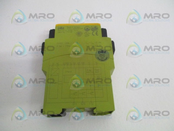 PILZ PNOZe3.1P24VDC2n/o SAFETY RELAY NSNP