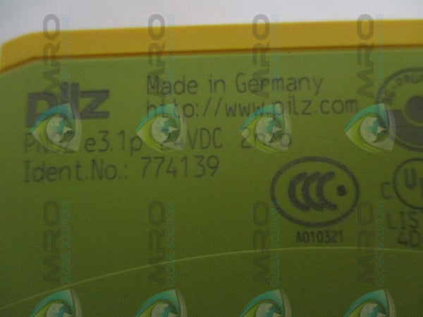 PILZ PNOZe3.1P24VDC2n/o SAFETY RELAY NSNP