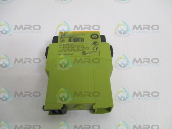 PILZ PNOZ-X2.7P-24VACDC-3N/O-1N/C SAFETY RELAY UNMP