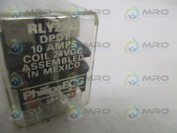 PHILIPS ECG RLY2343 RELAY 24VDC UNMP