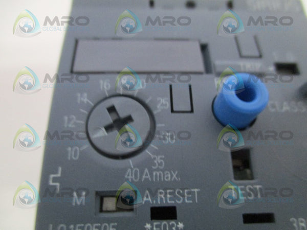SIEMENS 3RB3026-2VB0 OVERLOAD RELAY 10-40A (MISSING ACCESSORIES) NSNP