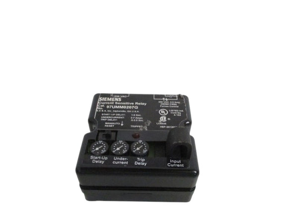 SIEMENS 97UMM0207G CURRENT SENSITIVE RELAY UNMP