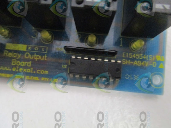 ELEXOL E154554 RELAY OUTPUT BOARD  NSNP