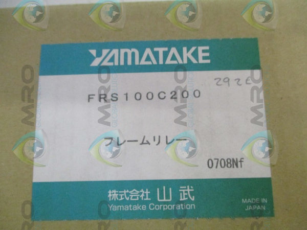 YAMATAKE FRS100C200 FLAME RELAY DETECTOR  NSMP
