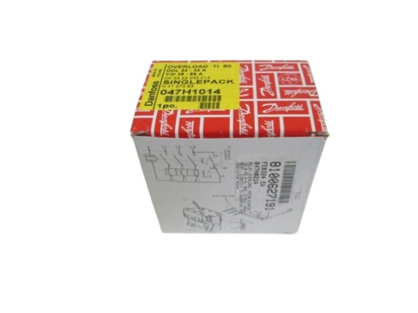 DANFOSS OVERLOAD RELAY TI 80  047H1014  NSMP
