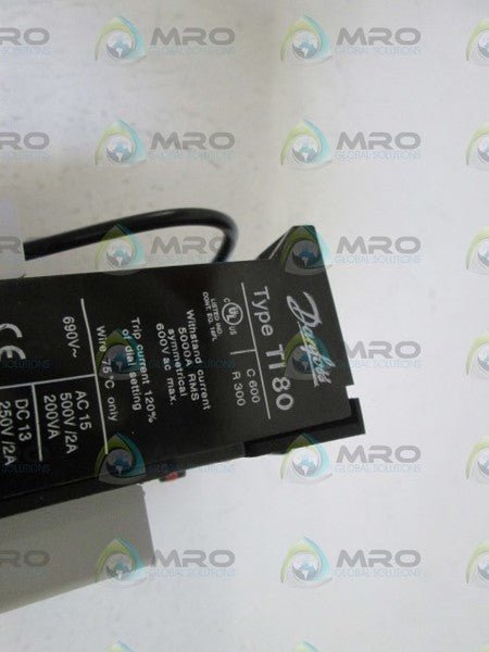 DANFOSS OVERLOAD RELAY TI 80  047H1014  NSMP