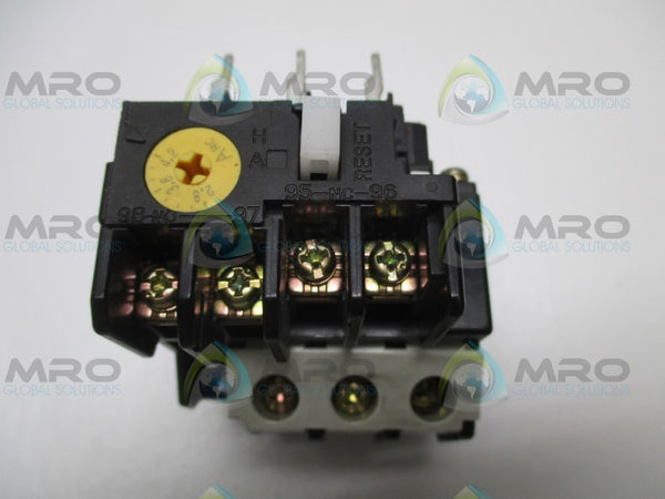 FUJI ELECTRIC TR-5-1N/3 TR20D THERMAL OVERLOAD RELAY 2.8-4.2A UNMP