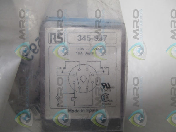 RELECO C2-A20X 345-937 RELAY 110V NSMP