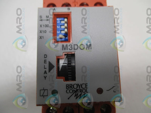BROYCE CONTROL M3DOM TIME DELAY RELAY NSMP