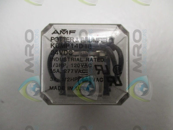 POTTER & BRUMFIELD KUMP-14D18-24 RELAY 24VDC   UNMP