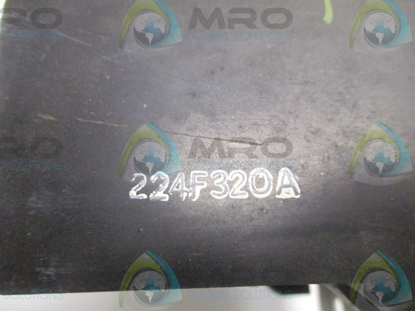 GENERAL ELECTRIC 224F320A OVERLOAD RELAY  UNMP