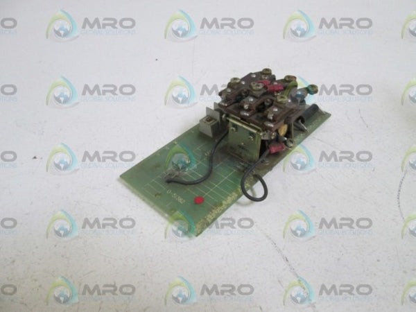 RELIANCE ELECTRIC PC BOARD RELAY CIRCUIT 0-51382  UNMP