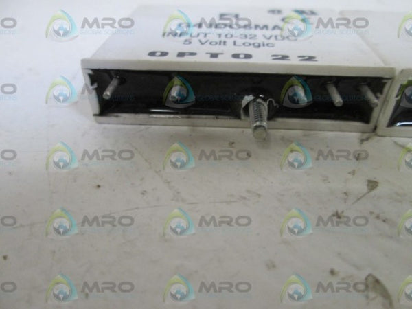 OPTO 22 G4IDC5MA INPUT MODULE UNMP