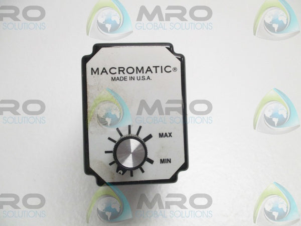 MARCOMATIC SS-50522-02 RELAY TIMER 0.03-1SEC.  NSNP