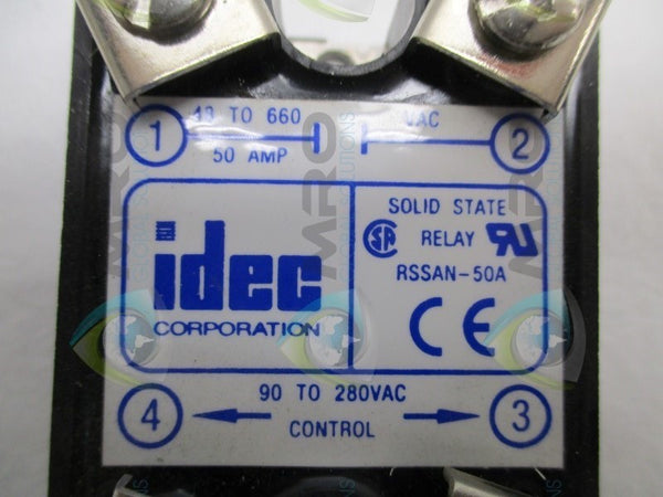 IDEC RSSAN-50A SOLID STATE RELAY  NSMP