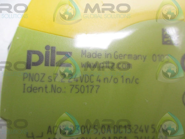 PILZ PNOZs7.224VDC4n/o1n/c SAFETY RELAY  NSMP