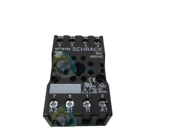SCHRACK MT78755 RELAY SOCKET  NSNP