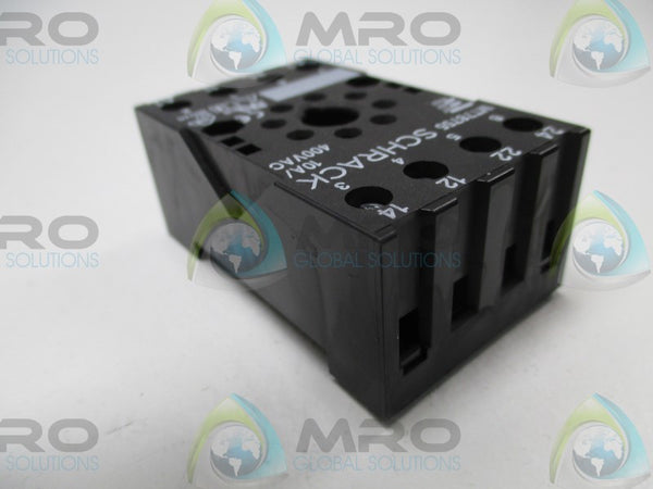 SCHRACK MT78755 RELAY SOCKET  NSNP