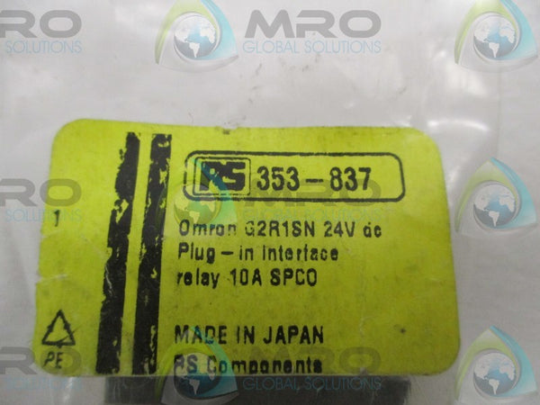 OMRON G2R-1-SN 353-837 RELAY 24VDC  NSMP