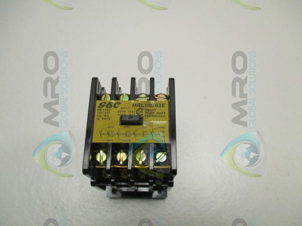 GEC MRL08/62E CONTACTOR RELAY 110V  NSNP