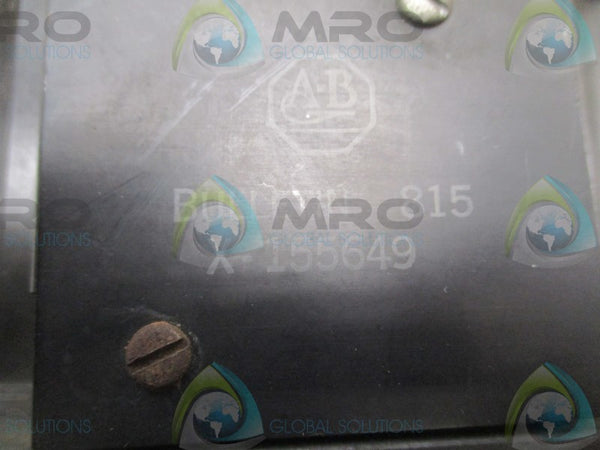 ALLEN BRADLEY X-155649 OVERLOAD RELAY (AS PICTURED)  UNMP