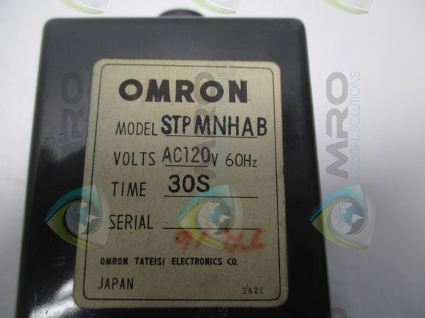 OMRON STPMNHAB TIME DELAY RELAY 30s  UNMP