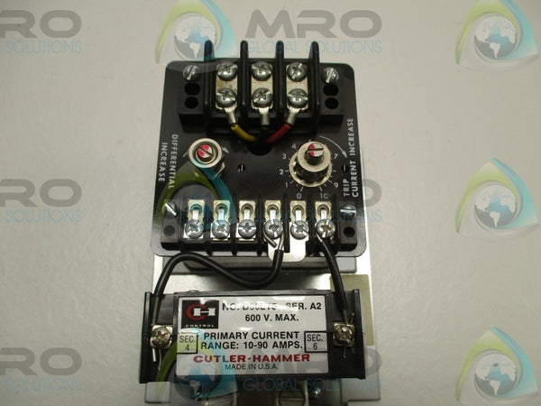 CUTLER HAMMER D60LA5 CURRENT RELAY (AS PICTURED)  NSNP
