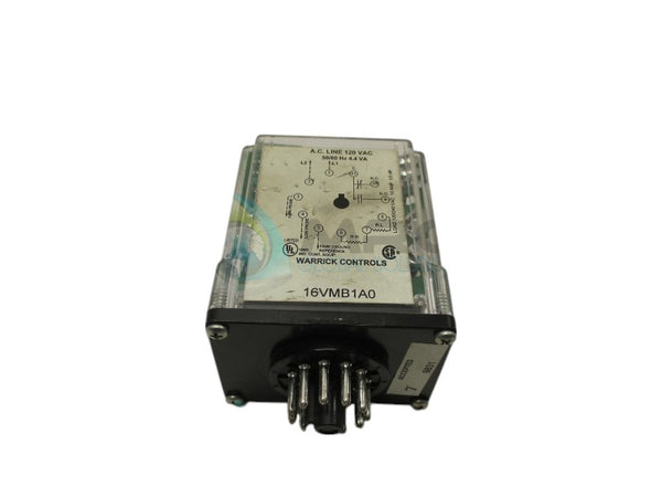 WARRICK CONTROLS 16VMB1A0 LEVEL CONTROLLER RELAY 120VAC  UNMP