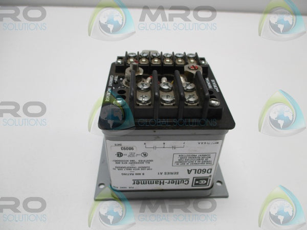 CUTLER-HAMMER D60LA CURRENT RELAY  NSNP