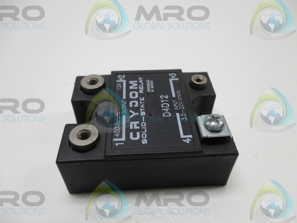 CRYDOM D4D12 SOLID STATE RELAY  UNMP