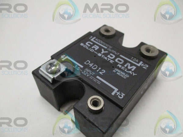 CRYDOM D4D12 SOLID STATE RELAY  UNMP