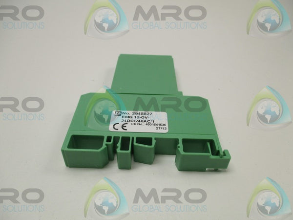 PHOENIX CONTACT EMG12-OV-24DC/240AC/1 SOLID STATE RELAY  NSNP