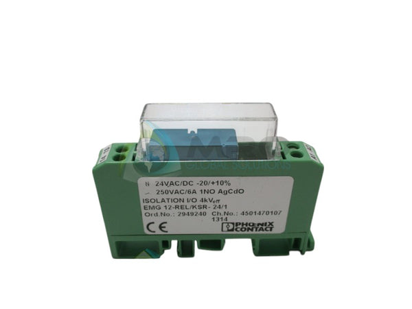 PHOENIX CONTACT EMG12-REL/KSR-24/1 RELAY MODULE  NSNP