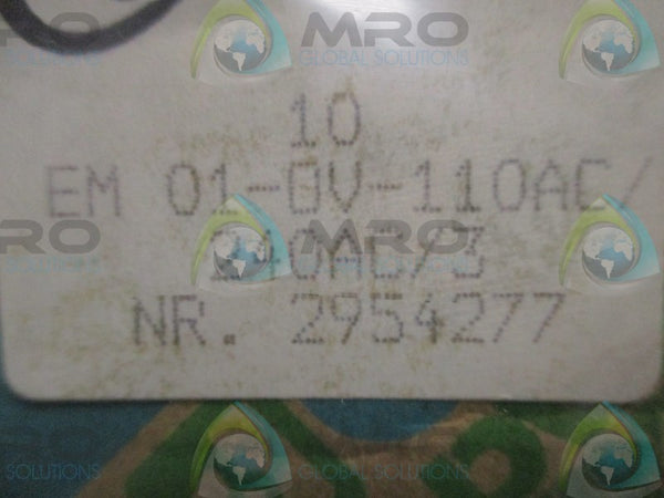 PHOENIX CONTACT EM01-OV-110AC/240AC/3 SOLID STATE RELAY  NSNP
