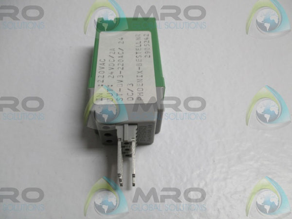 PHOENIX CONTACT ST-OV3-220AC/24DC/3 SOLID STATE RELAY   NSNP
