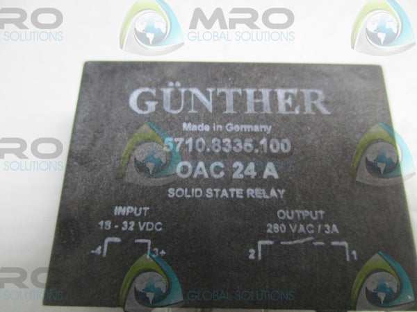 GUNTHER 5710.8335.100 OAC24A SOLID STATE RELAY  NSNP