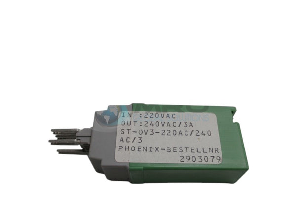 PHOENIX CONTACT ST-OV3-220AC-240AC/3 SOLID STATE RELAY  NSNP