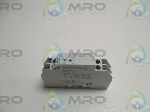 E.DOLD & SOHNE IK8839.11 0054127CURRENT MONITORING RELAY  NSMP