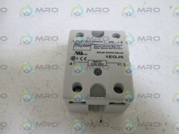 DAYTON SOLID STATE RELAY 1EGJ6  NSMP