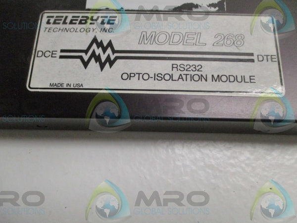 TELEBYTE 268 OPTO-ISOLATION MODULE NSNP