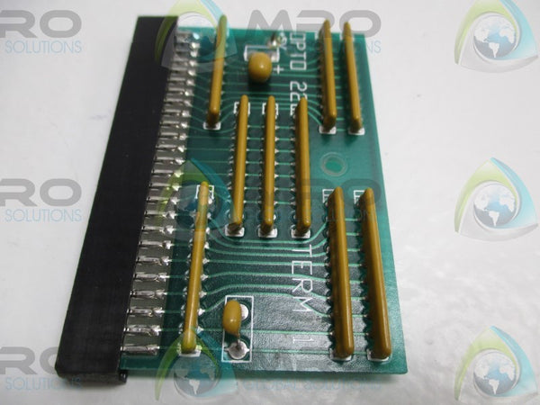 OPTO 22 001792J TERMINATOR BOARD ASSEMBLY UNMP