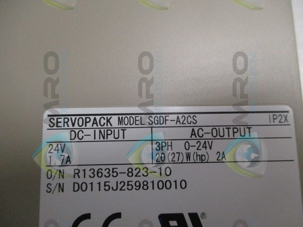 YASKAWA SGDF-A2CS SERVO DRIVE NSMP