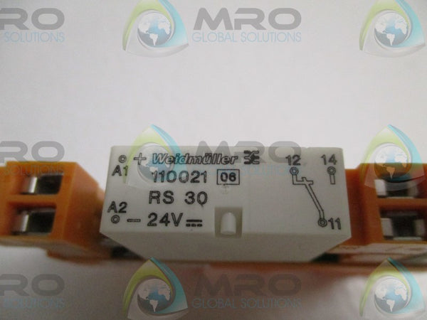 WEIDMULLER RS30 RELAY MODULE 24V NSNP