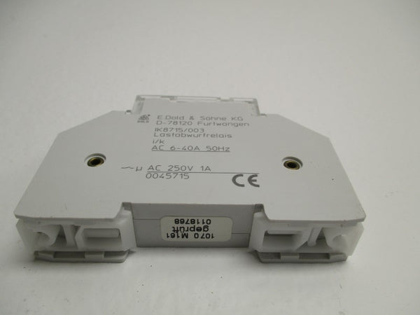E.DOLD & SOHNE IK8715/003 0045715 RELAY 250VAC NSNP