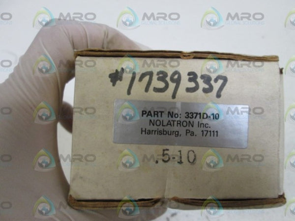 NOLATRON .5-10 SEC RELAY 3371D-10 NSMP
